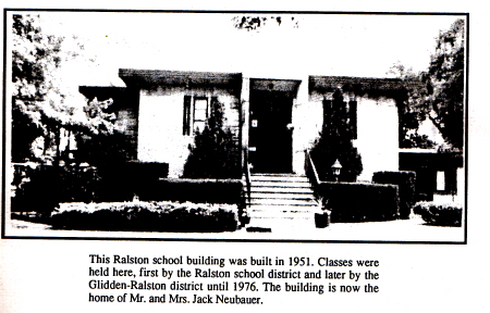 The Ralston school building shut down in 1976.