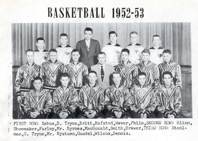 Basketball Team 1952-1953